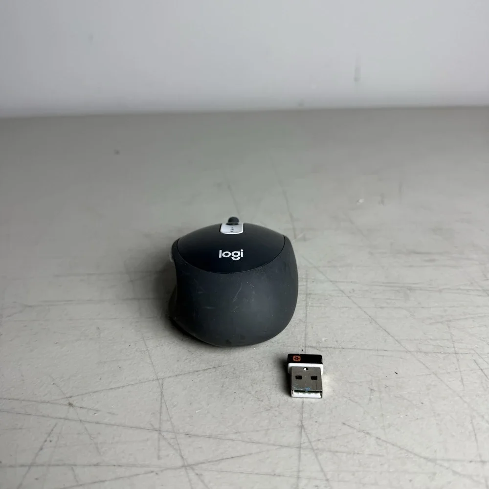 Logitech - M585 Multi Device Wireless Bluetooth Mouse - with Dongle - Gray
